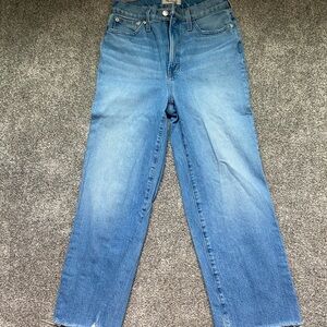 Madewell The Perfect Vintage Wide-Leg Crop Jean